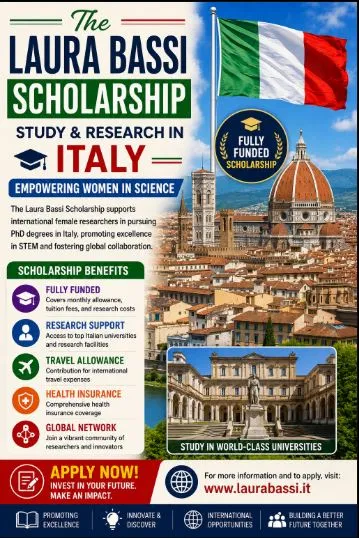 Laura Bassi Scholarship Scholarship Information
