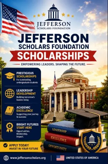 The Jefferson Scholars Foundation at the University of Virginia  Scholarship Information
