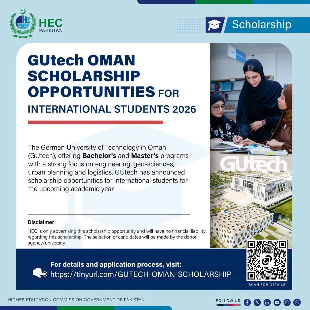GUtech Oman Fully Funded Scholarships in Oman Scholarship Information GUtech Oman Fully Funded Scholarships in Oman Scholarship Information