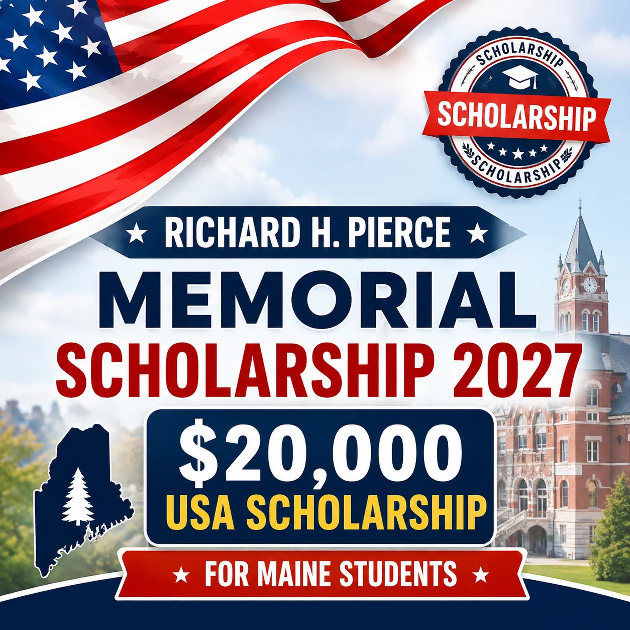 Richard H. Pierce Memorial Fully Funded Scholarship   Scholarship Information