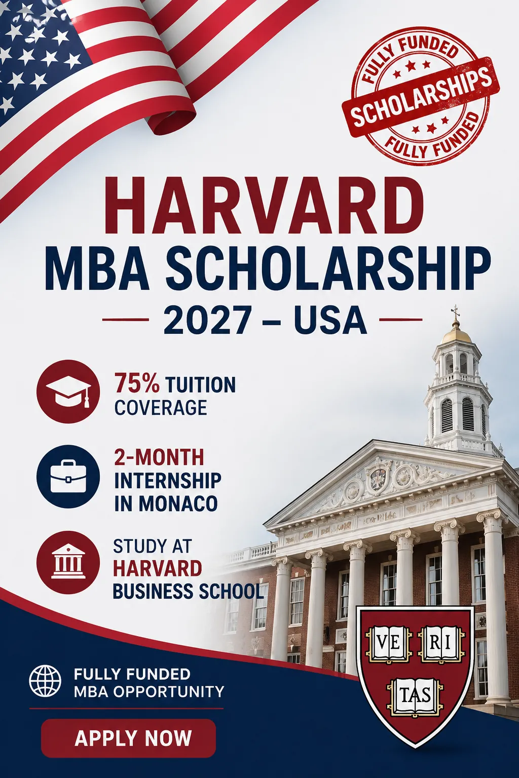 Harvard University MBA Scholarship 2027 in USA Scholarship Information Harvard University MBA Scholarship 2027 in USA Scholarship Information