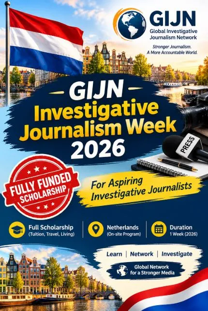 GIJN Investigative Journalism Week Scholarship Information GIJN Investigative Journalism Week Scholarship Information