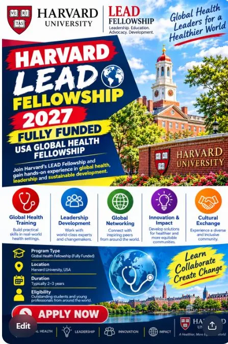 Harvard LEAD Fellowship Scholarship Information Harvard LEAD Fellowship Scholarship Information
